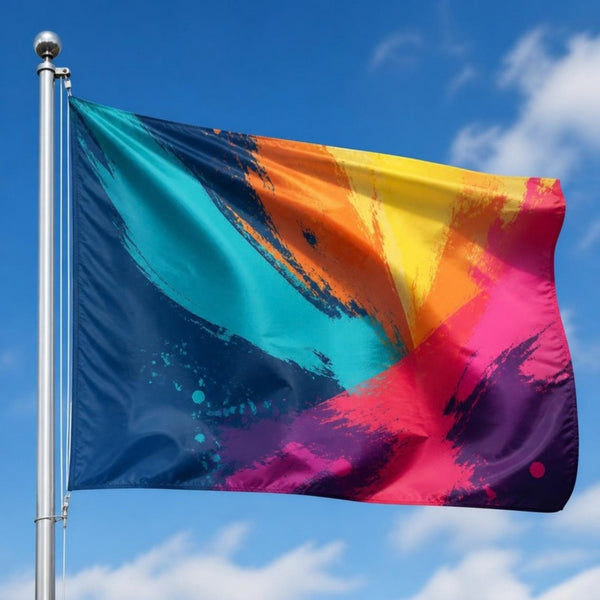 Vlaggen bedrukken weerbestendig vlaggendoek
